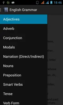 English Grammar android App screenshot 3